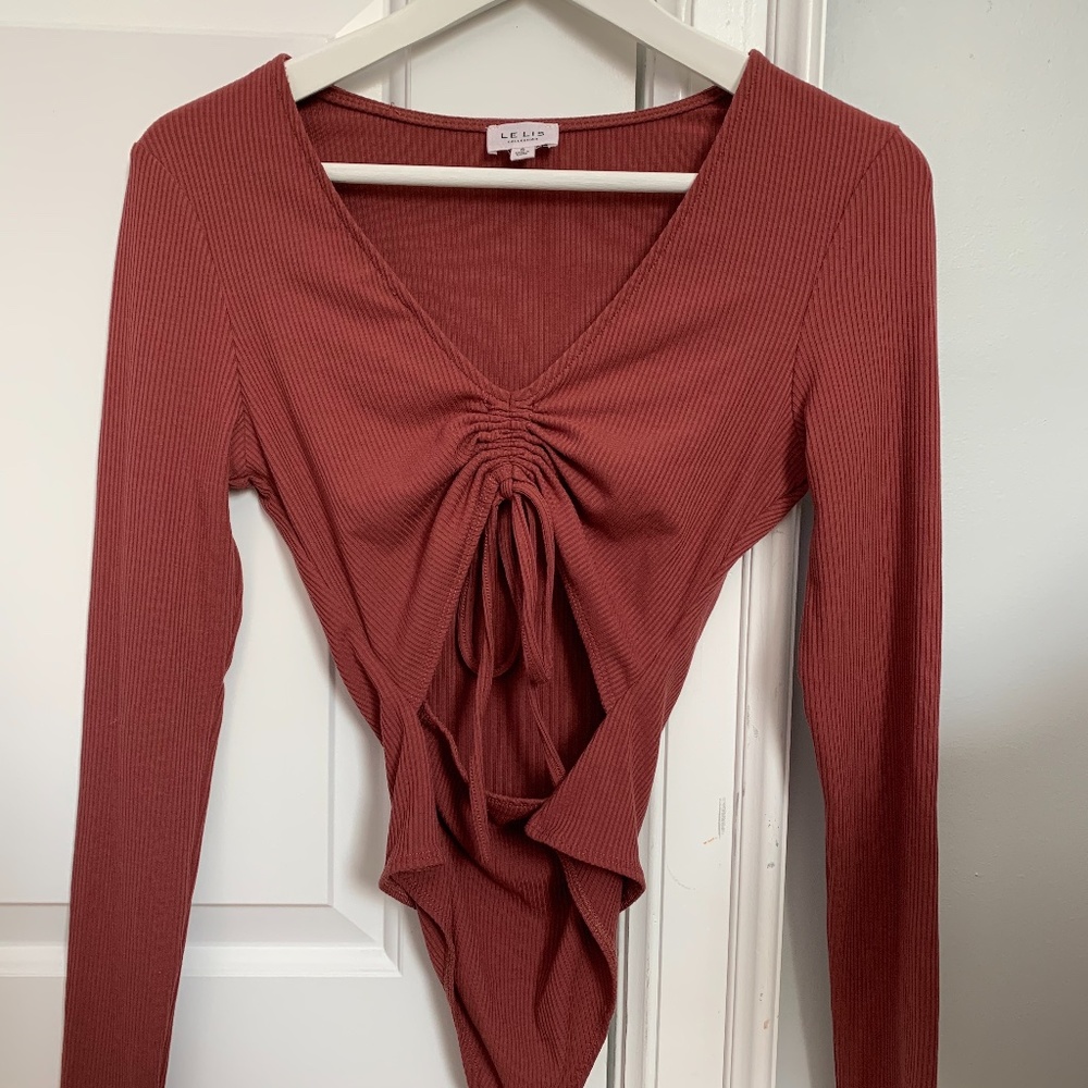 Front Tie Bodysuit